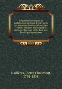 Souvenirs historiques et parlementaires: Coup d