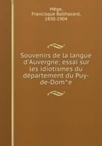 Souvenirs de la langue d