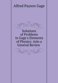 Solutions of Problems in Gage