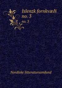 slenzk fornkvi. no. 3