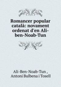 Romancer popular catala: novament ordenat d