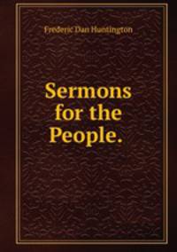 Sermons for the People. .