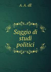 Saggio di studi politici