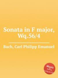 Sonata in F major, Wq.56/4