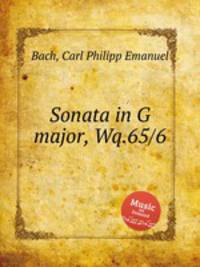 Sonata in G major, Wq.65/6