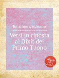 Versi in riposta al Dixit del Primo Tuono