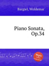 Piano Sonata, Op.34