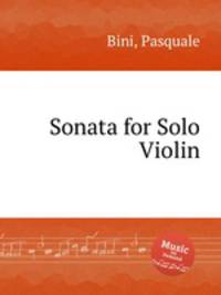 Sonata for Solo Violin