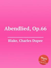 Abendlied, Op.66