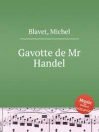 Gavotte de Mr Handel