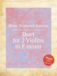 Duet for 2 Violins in F minor