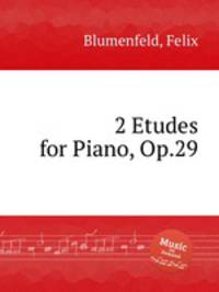 2 Etudes for Piano, Op.29