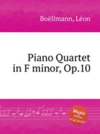 Piano Quartet in F minor, Op.10