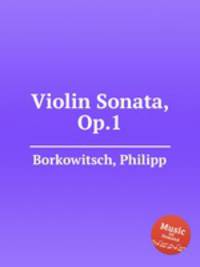 Violin Sonata, Op.1