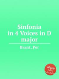 Sinfonia in 4 Voices in D major
