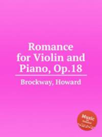 Romance for Violin and Piano, Op.18