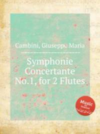 Symphonie Concertante No.1, for 2 Flutes