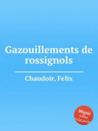 Gazouillements de rossignols