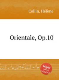 Orientale, Op.10