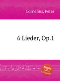 6 Lieder, Op.1