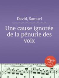 Une cause ignore de la pnurie des voix