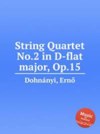 String Quartet No.2 in D-flat major, Op.15