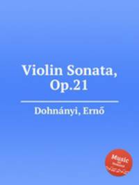 Violin Sonata, Op.21