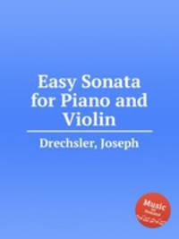 Easy Sonata for Piano and Violin