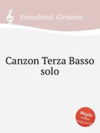 Canzon Terza Basso solo