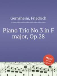 Piano Trio No.3 in F major, Op.28