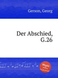 Der Abschied, G.26