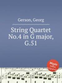 String Quartet No.4 in G major, G.51