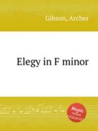 Elegy in F minor
