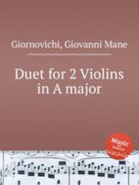 Duet for 2 Violins in A major
