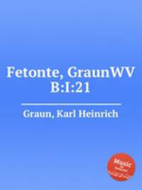 Fetonte, GraunWV B:I:21
