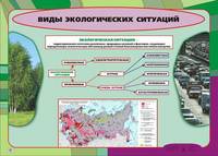 Наглядное пособие. География. Виды экологических ситуаций