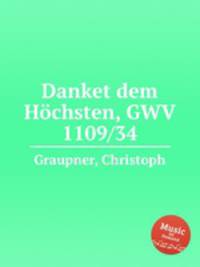 Danket dem Hchsten, GWV 1109/34