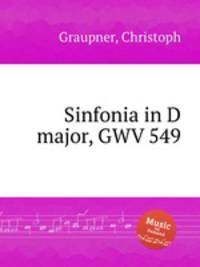 Sinfonia in D major, GWV 549