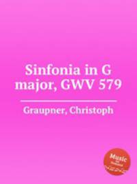 Sinfonia in G major, GWV 579