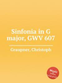 Sinfonia in G major, GWV 607