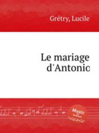 Le mariage d`Antonio