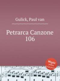 Petrarca Canzone 106