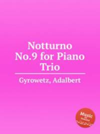 Notturno No.9 for Piano Trio