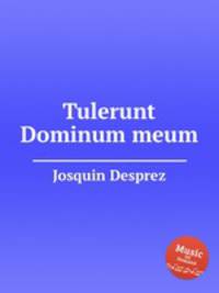 Tulerunt Dominum meum