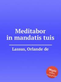 Meditabor in mandatis tuis