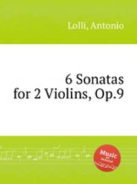 6 Sonatas for 2 Violins, Op.9
