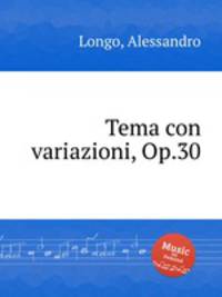 Tema con variazioni, Op.30