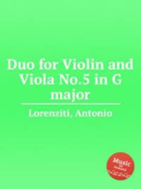 Duo for Violin and Viola No.5 in G major