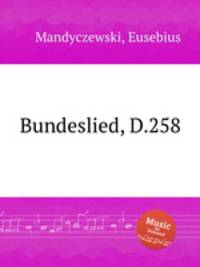 Bundeslied, D.258