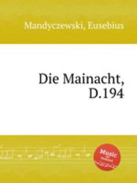 Die Mainacht, D.194
